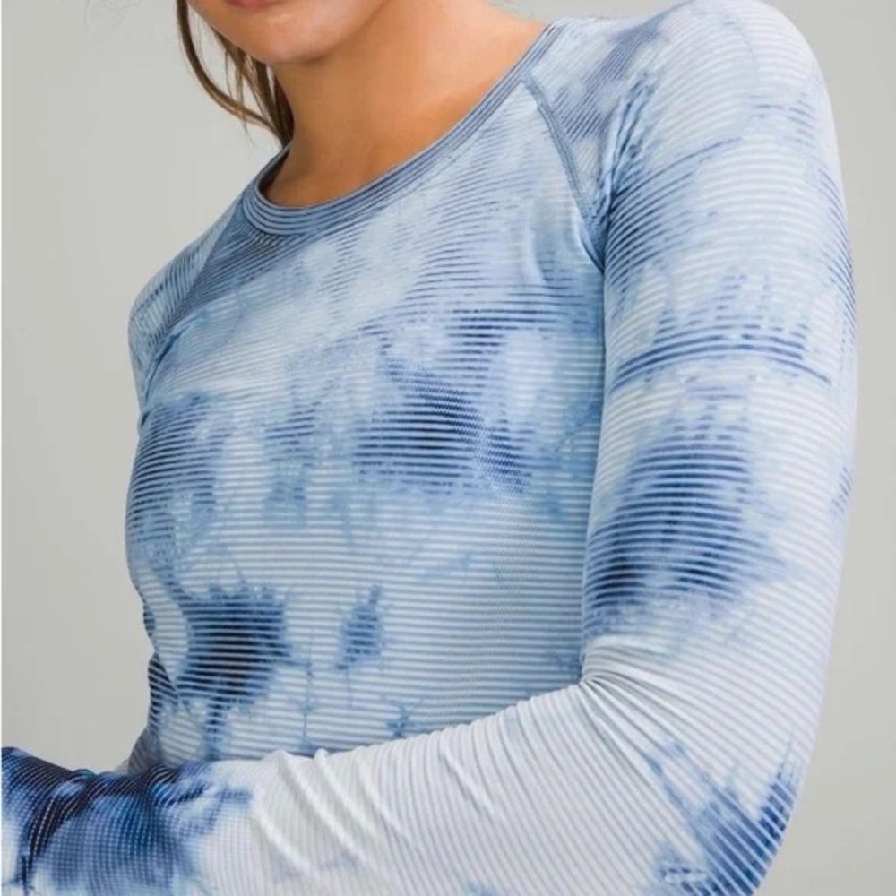 Lululemon Long Sleeve Swiftly Top - Diamond Dye Collection